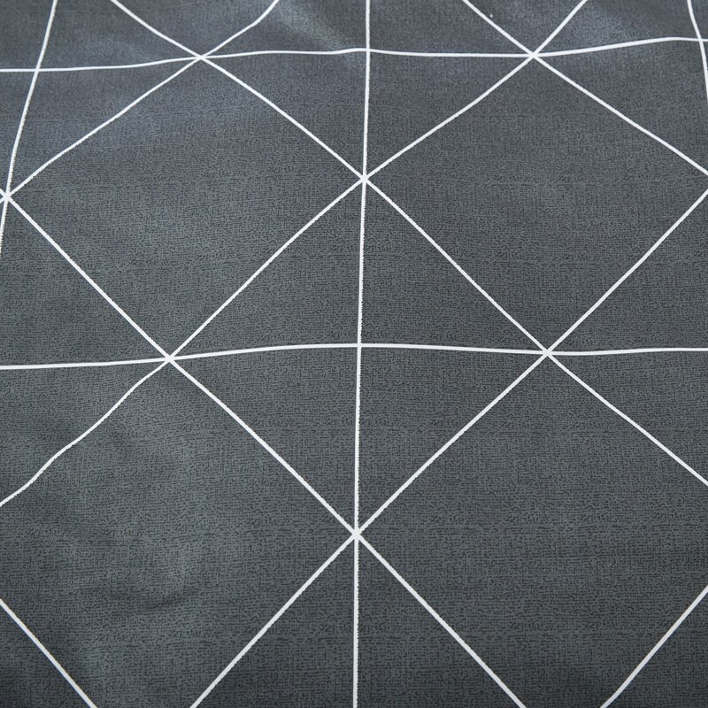 Home Textile Plaid Flower Duvet Cover With Zipper 1 Piece Modern - Click Image to Close