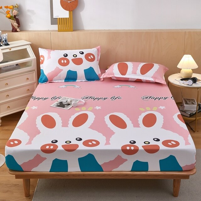 All-inclusive Bed Sheet Bedspread Non-slip Fixed Mattress Cover - Click Image to Close