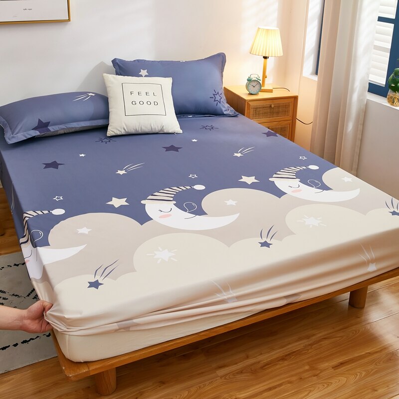 All-inclusive Bed Sheet Bedspread Non-slip Fixed Mattress Cover