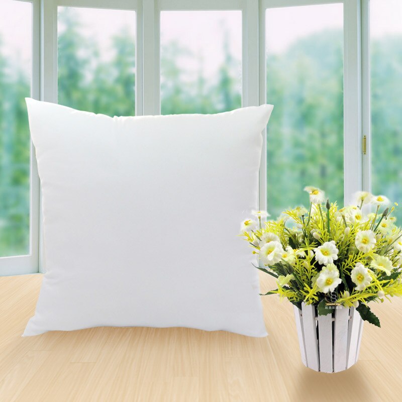 Classic 9 Size White Soft Head Pillow Solid Pure Cushion Core In