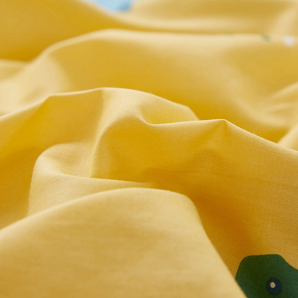 100% Cotton Bedding Sets Duvet Cover Pillowcase Jurassic Dinosau