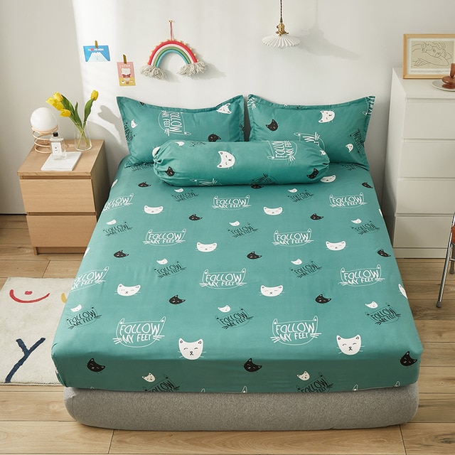 All-inclusive Bed Sheet One-piece Bedspread Non-slip Fixed Mattr