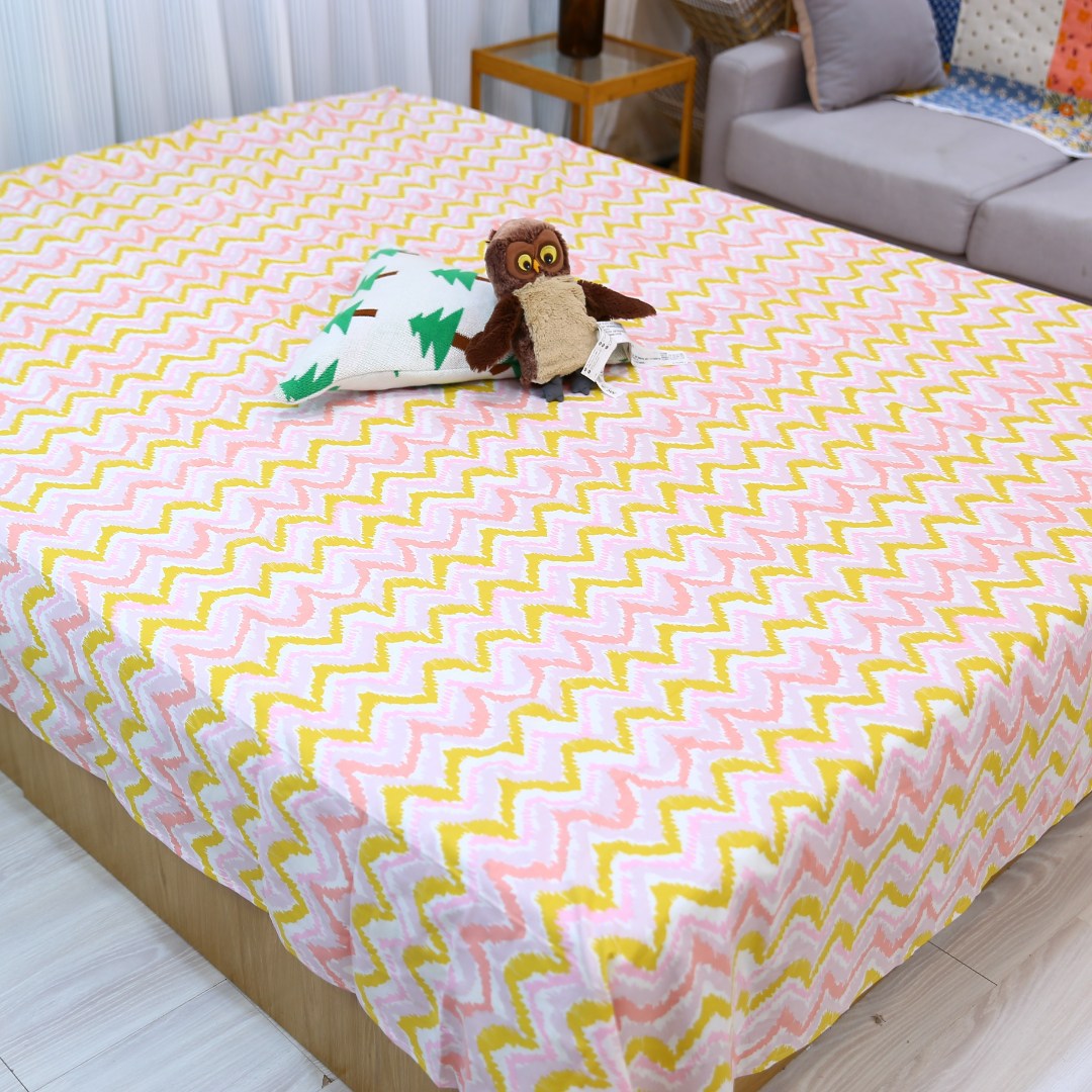 Wholesale And Distribution Of Single Cotton Printed Bed Sheet